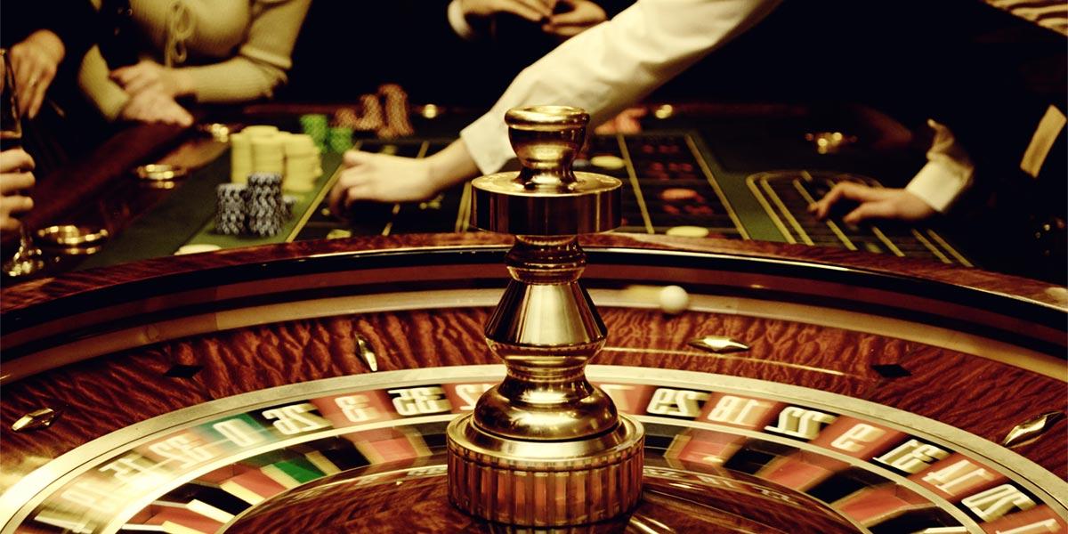 Casino Dealer at Roulette table